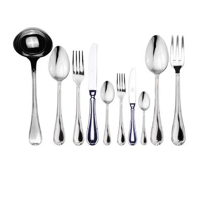 Mepra Raffaello Flatware Set With H/h Knives - 45 Pieces - Stainless Steel
