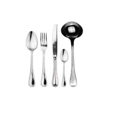 Mepra Raffaello Flatware Set With H/h Knives - 48 Pieces - Stainless Steel