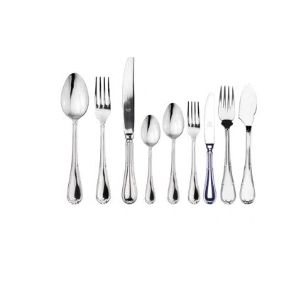 Mepra Raffaello Flatware Set With H/h Knives - 54 Pieces - Stainless Steel