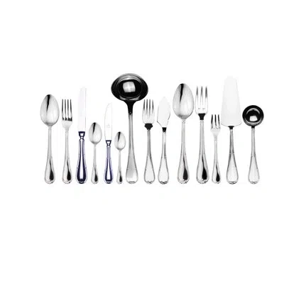 Mepra Raffaello Flatware Set With H/h Knives (configuration S) - 113 Pieces - Stainless Steel