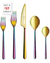 Mepra Linea Rainbow 20-piece Flatware Set In Multi