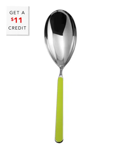 Mepra Risotto Spoon With $11 Credit In Green