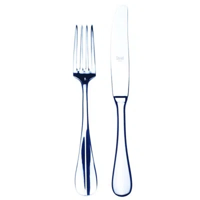 Mepra Roma Dessert Set - 24 Pieces - Stainless Steel