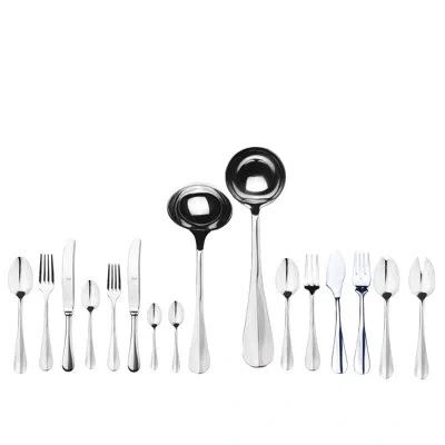 Mepra Roma Flatware Set - 126 Pieces - Stainless Steel