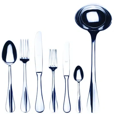 Mepra Roma Flatware Set - 39 Pieces - Stainless Steel