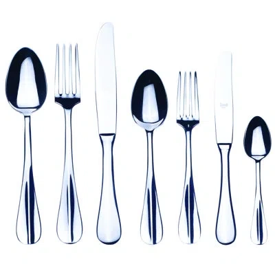 Mepra Roma Flatware Set - 42 Pieces - Stainless Steel