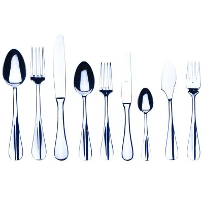 Mepra Roma Flatware Set - 54 Pieces - Stainless Steel
