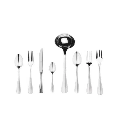 Mepra Roma Flatware Set - 63 Pieces - Stainless Steel