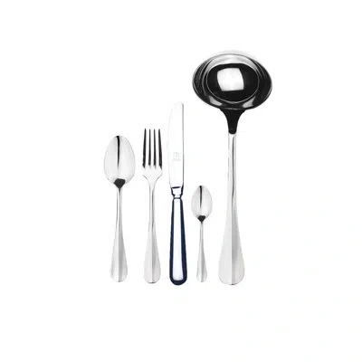 Mepra Roma Flatware Set With H/h Knives - 48 Pieces - Stainless Steel