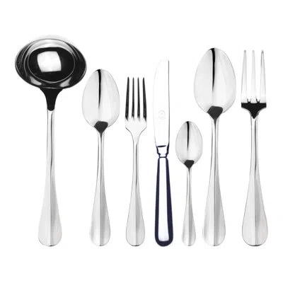 Mepra Roma Flatware Set With H/h Knives - 51 Pieces - Stainless Steel