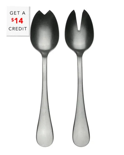 Mepra Salad Servers With $14 Credit In Black