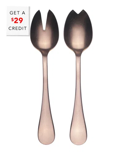 Mepra Salad Servers With $29 Credit In Gold