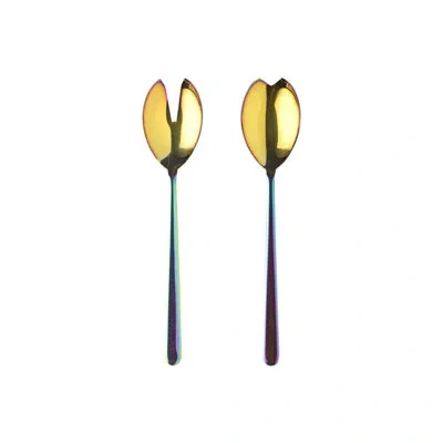 Mepra Salad Serv.fork & Spoon Linea Arcob
