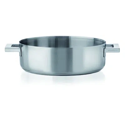 Mepra Saute Pan 2 Handles Stile Stainless Steel In Silver