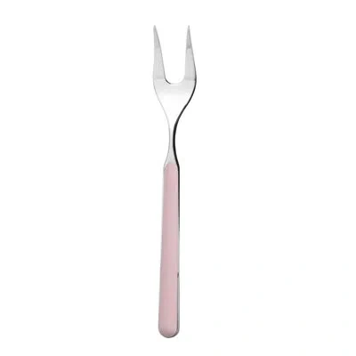 Mepra Serving Fork Pink Fantasia In Pale Rose