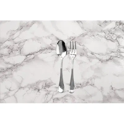 Mepra Serving Set (fork And Spoon) Boheme Stainless Steel