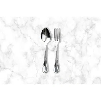 Mepra Serving Set (fork And Spoon) Raffaello Stainless Steel