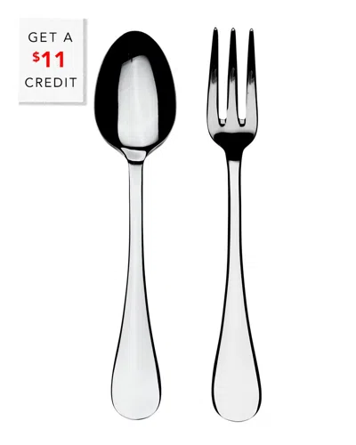 Mepra Serving Set With $11 Credit In Silver