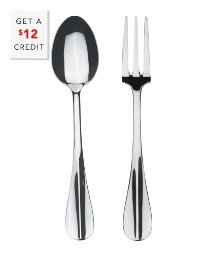 Mepra Serving Set With $12 Credit In Silver