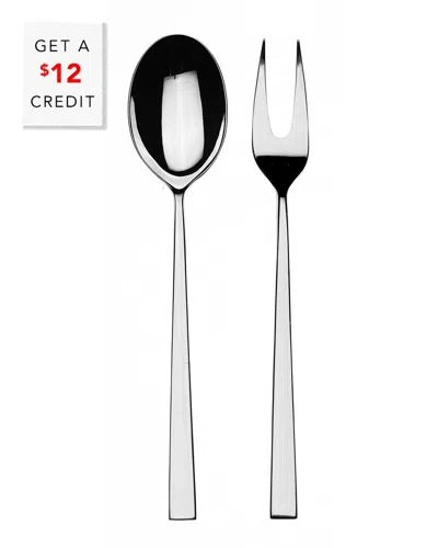 Mepra Serving Set With $12 Credit In Silver