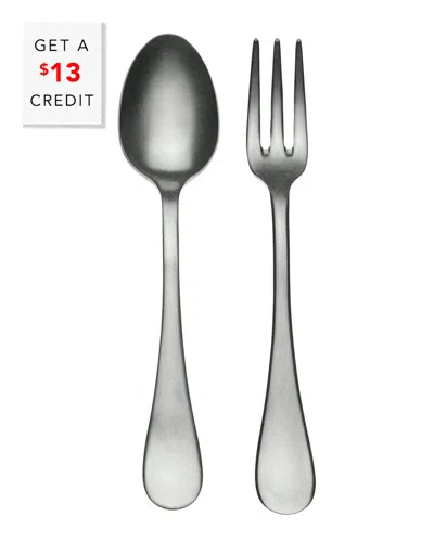 Mepra Serving Set With $13 Credit In Silver