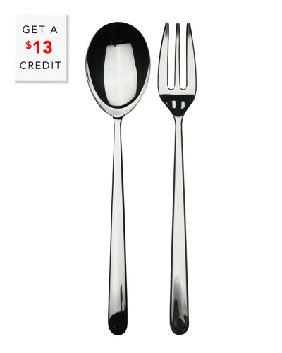 Mepra Serving Set With $13 Credit In Silver