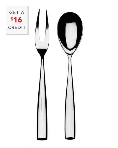 Mepra Serving Set With $16 Credit In Silver