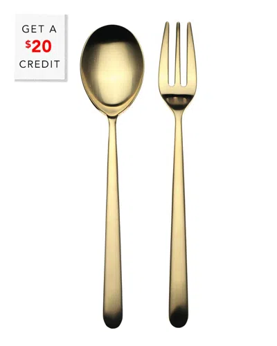 Mepra Serving Set With $20 Credit In Gold