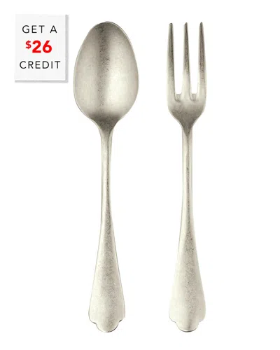 Mepra Serving Set With $26 Credit In Silver