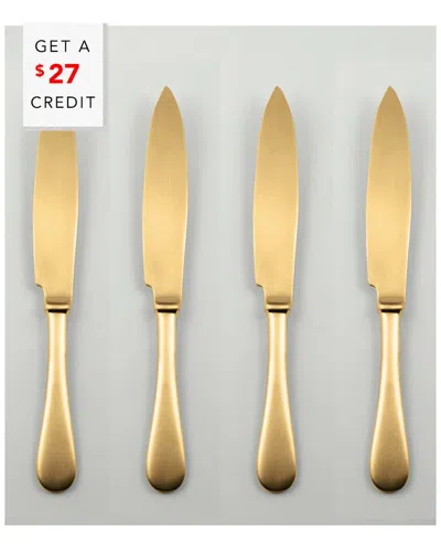 Mepra Set Of 4 American Steak Knives With $27 Credit