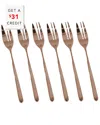 Mepra Set Of 6 Cake Forks