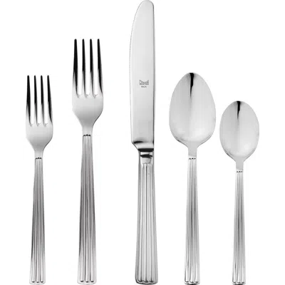 Mepra Sole 5-piece Place Setting In Silver