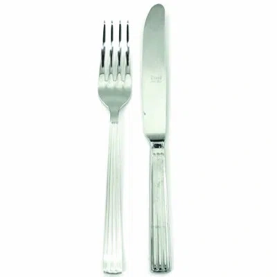 Mepra Sole Dessert Set - 24 Pieces - Stainless Steel