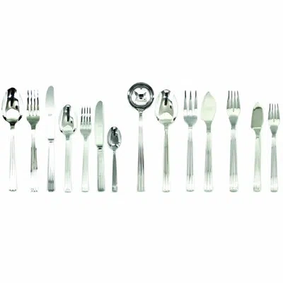 Mepra Sole Flatware Set - 113 Pieces - Stainless Steel