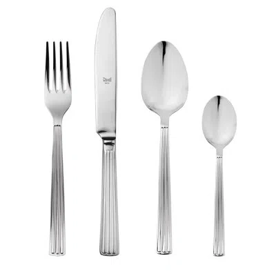 Mepra Sole Flatware Set - 24 Pieces - Stainless Steel