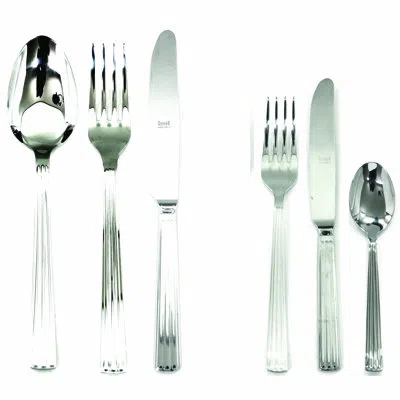 Mepra Sole Flatware Set - 36 Pieces - Stainless Steel