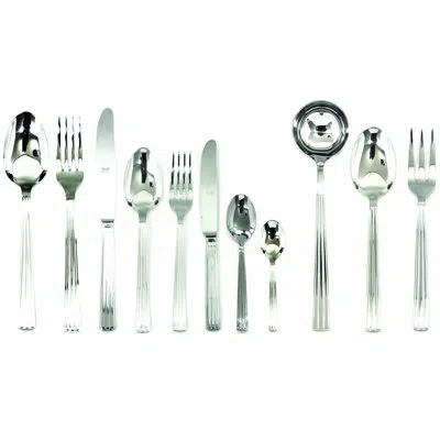 Mepra Sole Flatware Set - 99 Pieces - Stainless Steel