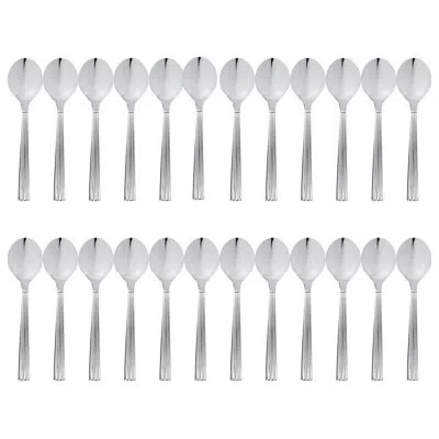 Mepra Sole Gourmet Spoon - 24 Pieces - Stainless Steel