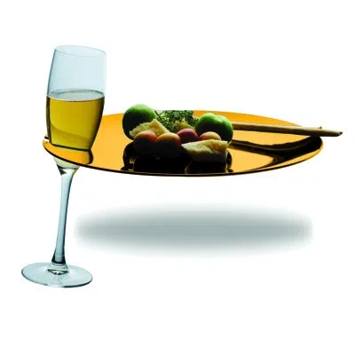 Mepra Spa & Wellness Polycarbonate Tray In Amber