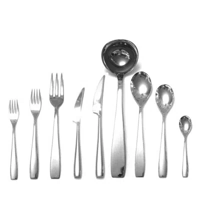 Mepra Sparta Flatware Set - 75 Pieces - Stainless Steel