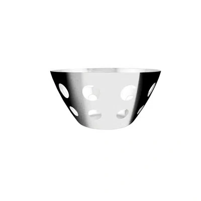Mepra Stainless Steel Decorative Bowl 6 In Silver