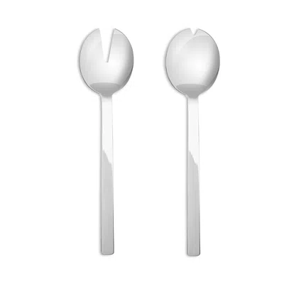 Mepra Stile Ice 2-piece Salad Set In White