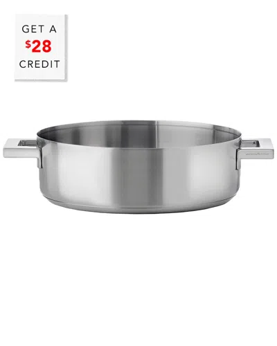 Mepra Stile 9in Saute Pan With $28 Credit In Silver