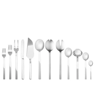 Mepra Stile By Pininfarina Flatware Set In Silver