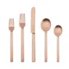 Mepra Stile Ice Bronze 5-piece Stainless Steel Place Setting Set In Bronzo