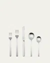 Mepra Stile Ice 20-piece Flatware Set In White