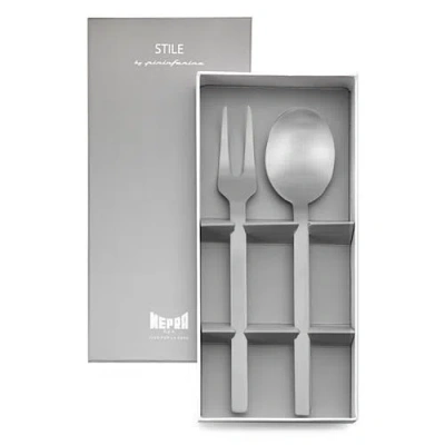 Mepra Stile Ice By Pininfarina Serving Set