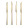 Mepra Stile Ice Champagne Steak Knives 4 Piece Set In Ice Champagne