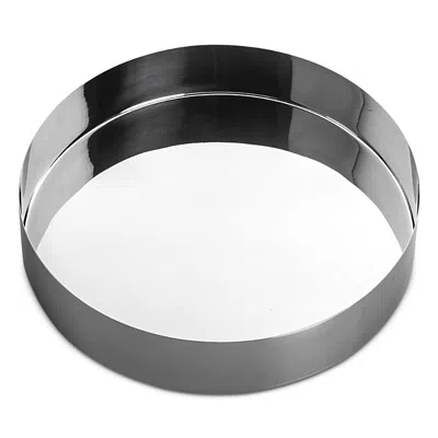 Mepra Stile Round Centerpiece, Large In Silver