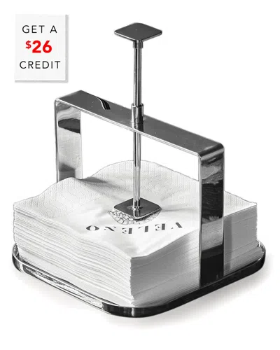 Mepra Stile Small Napkin Holder With $26 Credit In Black